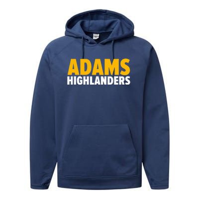 Adams Highlanders Bold Performance Fleece Hoodie