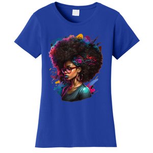 Afro Hair Beauty Fashion Funny History Month Women's T-Shirt