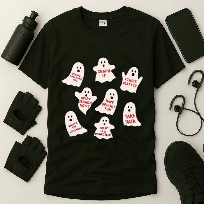 Aba Halloween Behavior Fall Applied Behavior Analysis T-Shirt