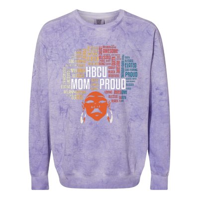 Apparel Historical Black College Colorblast Crewneck Sweatshirt