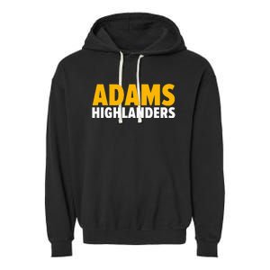 Adams Highlanders Bold Garment-Dyed Fleece Hoodie