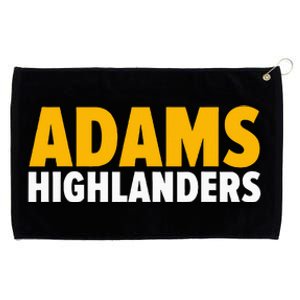 Adams Highlanders Bold Grommeted Golf Towel