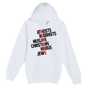 All Human Beings Are Equal Premium Pullover Hoodie