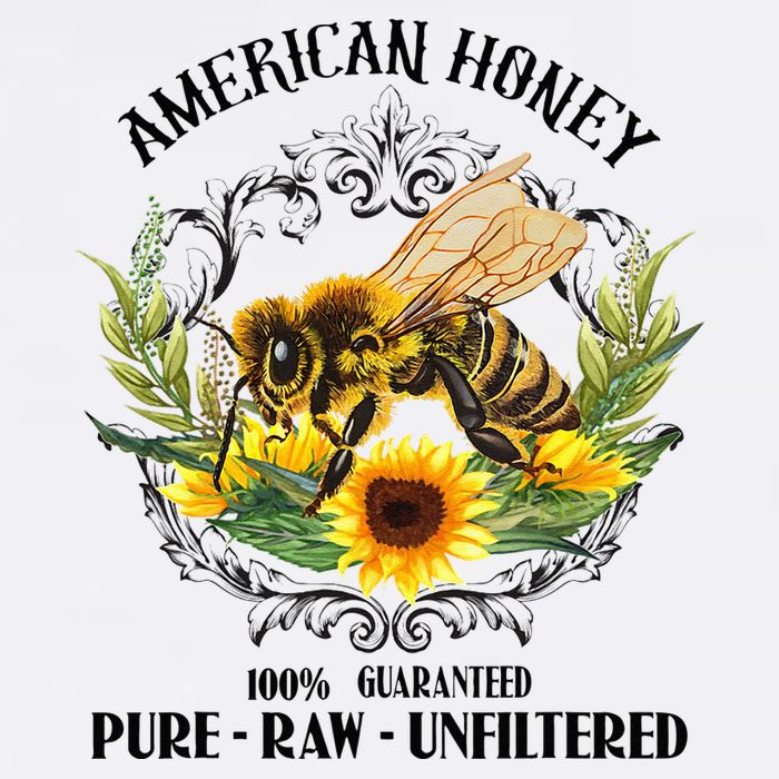 American Honey Bee Funny Beekeeping Gift For Beekeeper Womens Tank Top