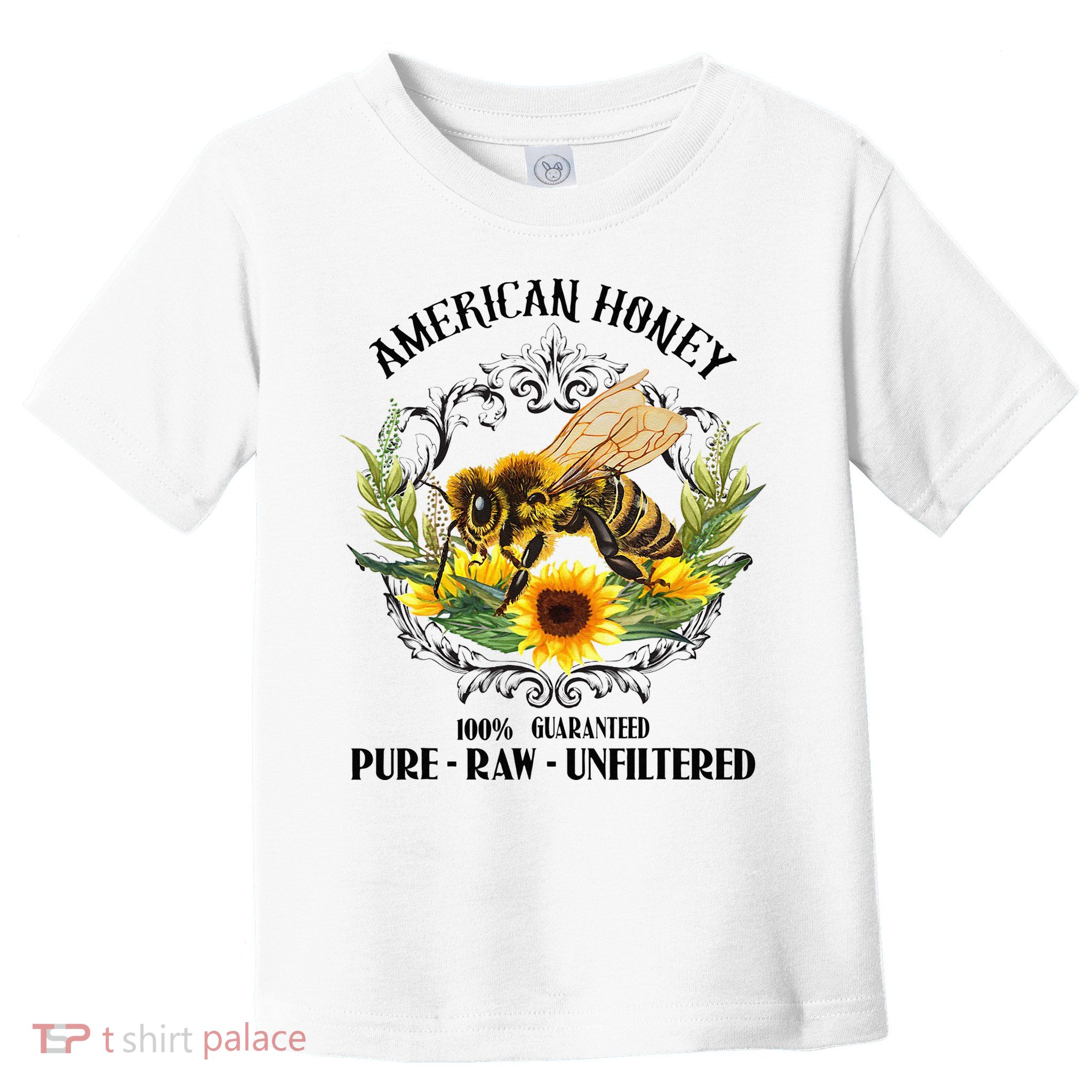 American Honey Bee Funny Beekeeping Gift For Beekeeper Toddler T-Shirt
