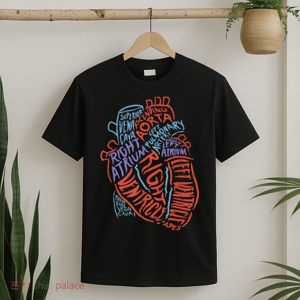 Anatomy Heart Cardiology Student Medical Professional T-Shirt