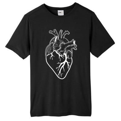 Anatomical Heart Cardiac Nurse Tall Fusion ChromaSoft Performance T-Shirt