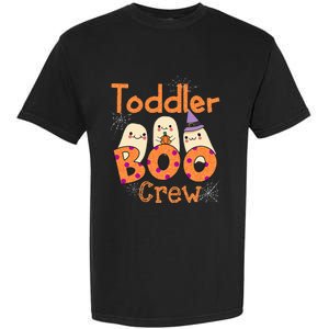 Adorable Halloween Costume for Toddler Daycare Ghostly Boo Crew Garment-Dyed Heavyweight T-Shirt