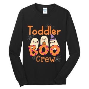 Adorable Halloween Costume for Toddler Daycare Ghostly Boo Crew Tall Long Sleeve T-Shirt