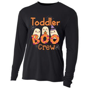 Adorable Halloween Costume for Toddler Daycare Ghostly Boo Crew Cooling Performance Long Sleeve Crew