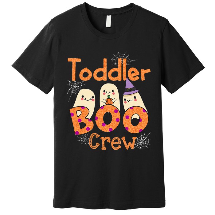 Adorable Halloween Costume for Toddler Daycare Ghostly Boo Crew Premium T-Shirt