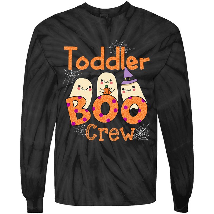 Adorable Halloween Costume for Toddler Daycare Ghostly Boo Crew Tie-Dye Long Sleeve Shirt