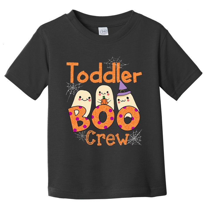 Adorable Halloween Costume for Toddler Daycare Ghostly Boo Crew Toddler T-Shirt