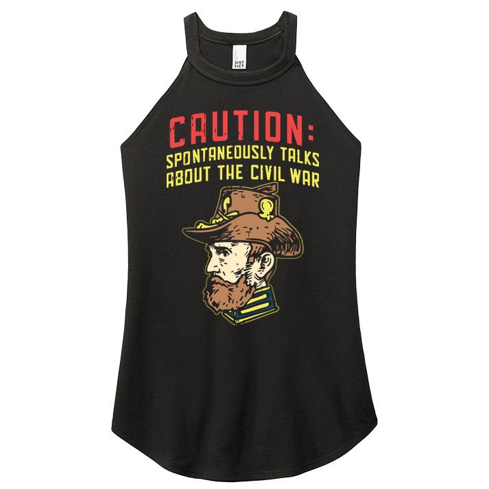 American History Civil War Enthusiasts Women's Perfect Tri Rocker Tank