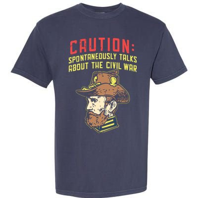 American History Civil War Enthusiasts Garment-Dyed Heavyweight T-Shirt