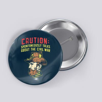American History Civil War Enthusiasts Button