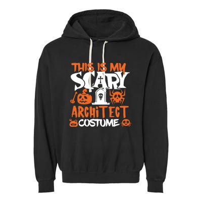 Architect Halloween Costume Funny Tees Garment-Dyed Fleece Hoodie