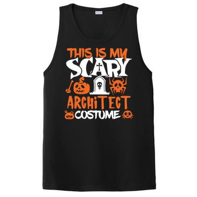 Architect Halloween Costume Funny Tees PosiCharge Competitor Tank