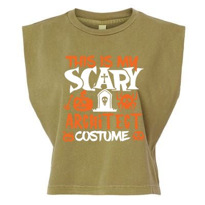 Architect Halloween Costume Funny Tees Garment-Dyed Women's Muscle Tee