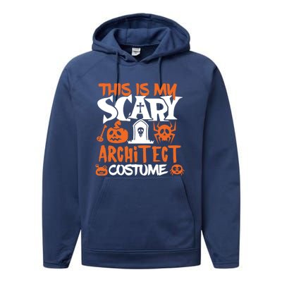 Architect Halloween Costume Funny Tees Performance Fleece Hoodie