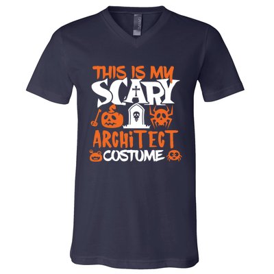 Architect Halloween Costume Funny Tees V-Neck T-Shirt