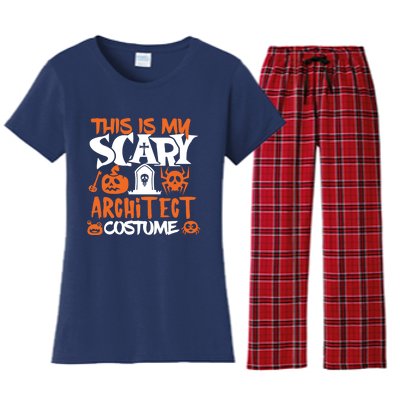 Architect Halloween Costume Funny Tees Women's Flannel Pajama Set