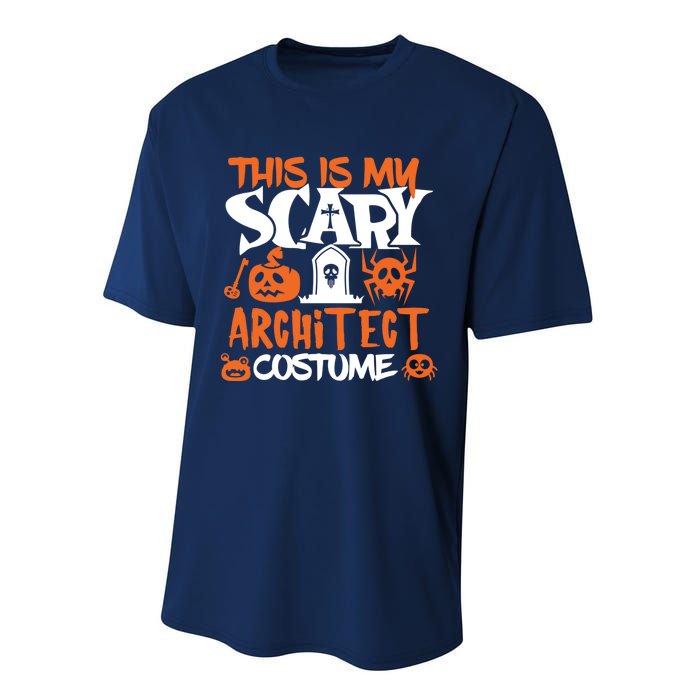 Architect Halloween Costume Funny Tees Performance Sprint T-Shirt