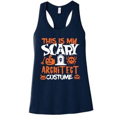 Architect Halloween Costume Funny Tees Women's Racerback Tank