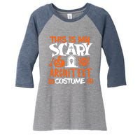 Architect Halloween Costume Funny Tees Women's Tri-Blend 3/4-Sleeve Raglan Shirt