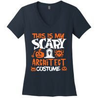 Architect Halloween Costume Funny Tees Women's V-Neck T-Shirt