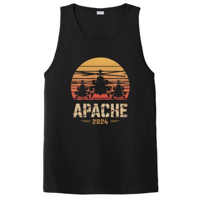 Apache Helicopters Christmas Vformation Sunset Military Great Gift PosiCharge Competitor Tank