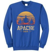 Apache Helicopters Christmas Vformation Sunset Military Great Gift Sweatshirt