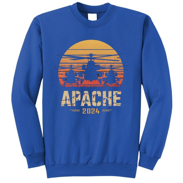 Apache Helicopters Christmas Vformation Sunset Military Great Gift Sweatshirt