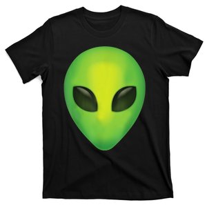 Alien Head Colorful Alien Rave Believe T-Shirt