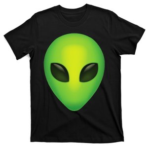 Alien Head Colorful Alien Rave Believe T-Shirt