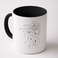 Anatomical Heart Cpu Processor Pcb Board Computer Programmer Gift Coffee Mug