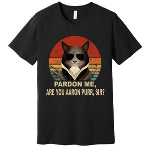 Alexander Hamilton Cat Premium T-Shirt