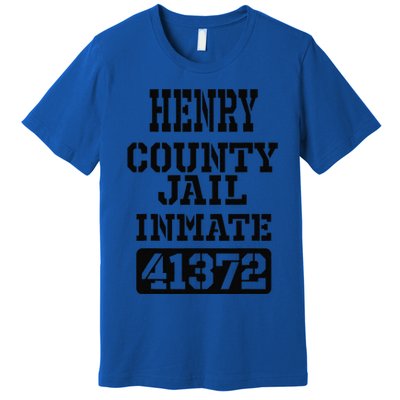 Alabama Henry County Jail Inmate Halloween Funny Costume Premium T-Shirt