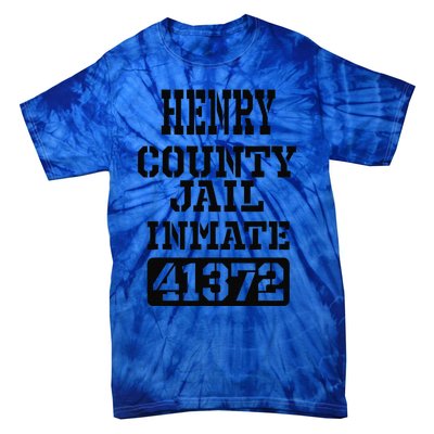 Alabama Henry County Jail Inmate Halloween Funny Costume Tie-Dye T-Shirt