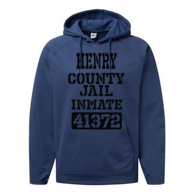 Alabama Henry County Jail Inmate Halloween Funny Costume Performance Fleece Hoodie