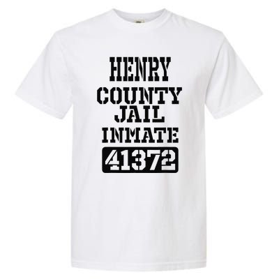 Alabama Henry County Jail Inmate Halloween Funny Costume Garment-Dyed Heavyweight T-Shirt