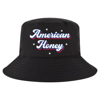 American Honey Cute Retro 4th of July Cool Comfort Performance Bucket Hat