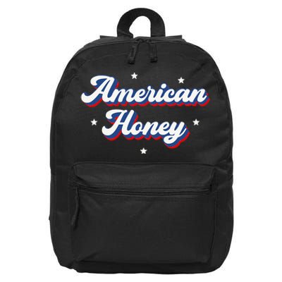 American Honey Cute Retro 4th of July 16 in Basic Backpack