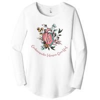 Anatomical Heart Cvicu Cardiovascular Intensive Care Unit Women's Perfect Tri Tunic Long Sleeve Shirt