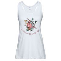 Anatomical Heart Cvicu Cardiovascular Intensive Care Unit Ladies Essential Flowy Tank