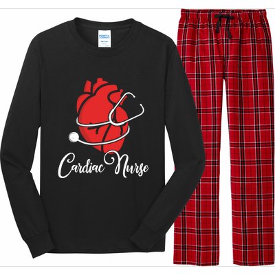 Anatomical Heart Cardiac Nurse Parts Of Heart Cardiac Nurse Cool Gift Long Sleeve Pajama Set