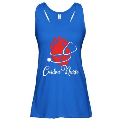 Anatomical Heart Cardiac Nurse Parts Of Heart Cardiac Nurse Cool Gift Ladies Essential Flowy Tank