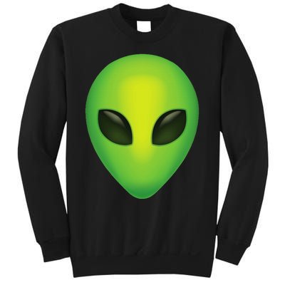 Alien Head Colorful Alien Rave Sweatshirt