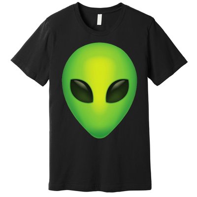 Alien Head Colorful Alien Rave Premium T-Shirt