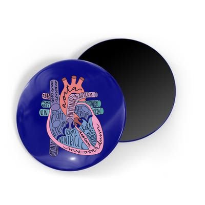 Anatomy Heart Cardiac Anatomy Medical Science School Gift Magnet